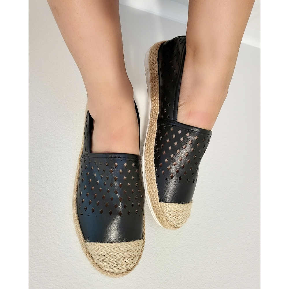 Black sneakers